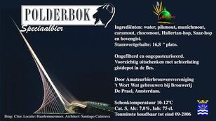 Etiket Polderbok 2005